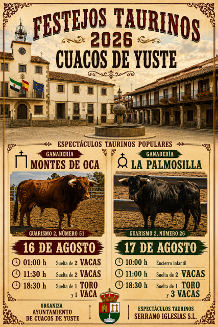 Imagen Festejos Taurinos 2026 Cuacos de Yuste