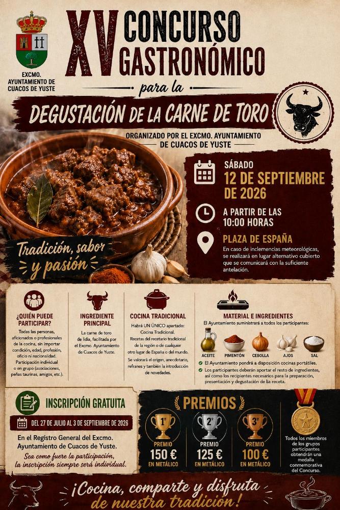 Imagen XV Concurso Gastronómico para la Degustación de la Carne de Toro
